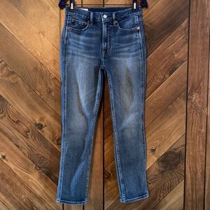 GAP Denim Vintage Slim High Rise Blue Jeans 26 / 2 R